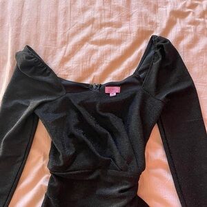 Francesca’s Mini Black Dress